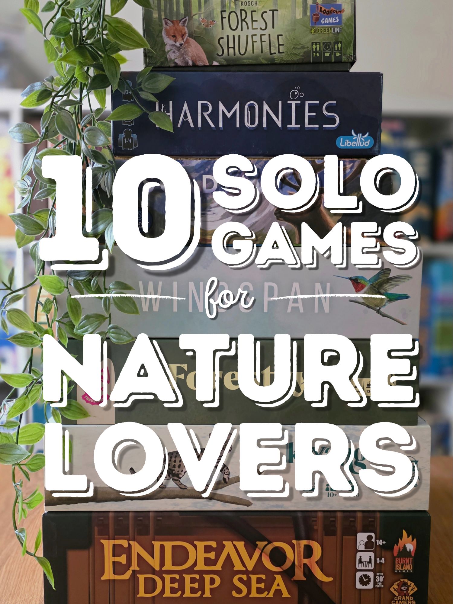 10 Solo Board Games for Nature Lovers