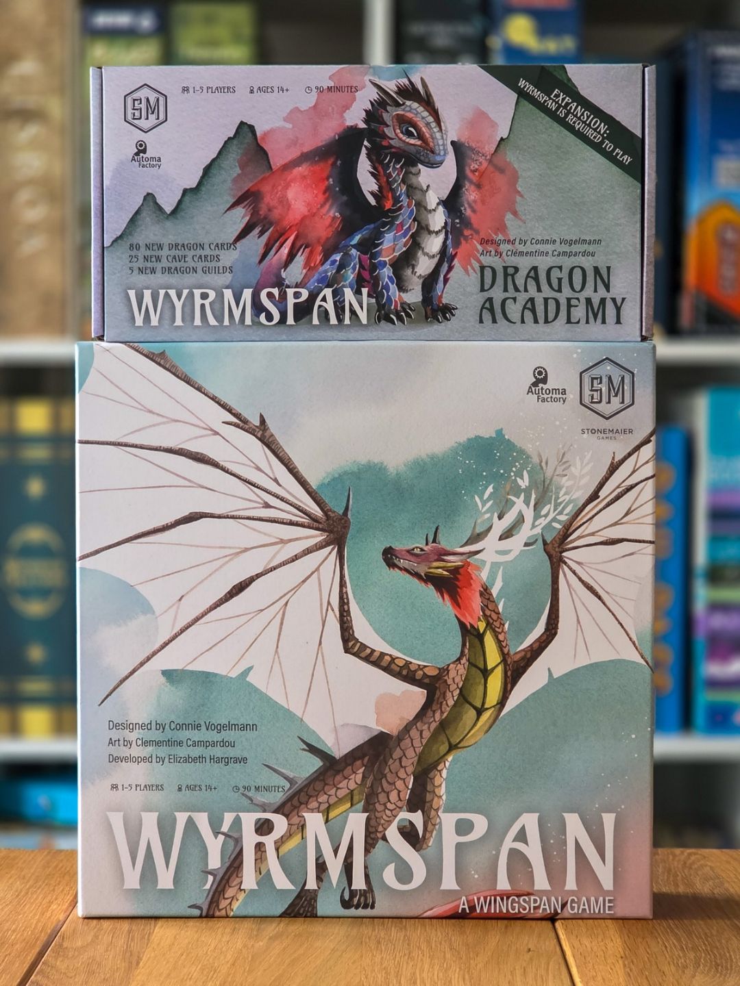 Wyrmspan Dragon Academy Expansion: Solo Review
